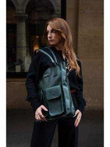 Victor & Hugo Paris Skórzany shopper bag "Noa" w kolorze czarnym - 34 x 38 x 11 cm rozmiar: onesize. Czarne shopper bag Victor & Hugo Paris, bez wzorów, z materiału, na ramię, bez dodatków. Za 339,99 zł.