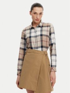 Barbour Koszula Bredon LSH1353BR37 Beżowy Regular Fit. Brązowe koszule Barbour, bez wzorów, z bawełny, bez kołnierzyka, bez ramiączek. Za 399,99 zł.