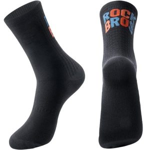 Skarpetki rowerowe kolarskie antybakteryjne Rockbros RB4900 unisex. Czarne skarpetki ROCKBROS, bez wzorów. Za 29,90 zł.