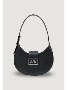 Armani Exchange Torebka XW002565 AF12039 UC001 Czarny. Czarne torebki klasyczne Armani Exchange, bez wzorów, ze skóry, bez dodatków. Za 599,99 zł.
