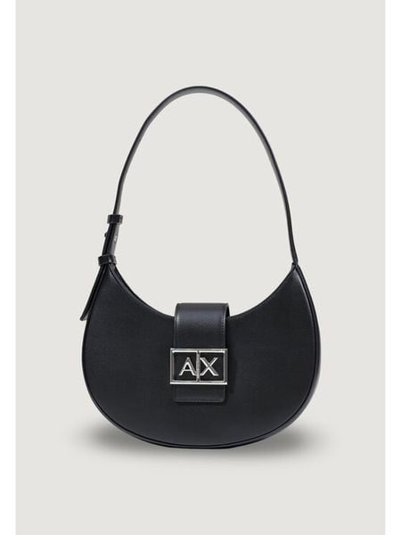 Armani Exchange Torebka XW002565 AF12039 UC001 Czarny. Czarne torebki klasyczne Armani Exchange, bez wzorów, ze skóry, bez dodatków. Za 599,99 zł.