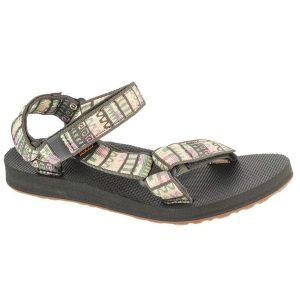 Sandały Teva Original Universal Sandals 1003987-GH brązowe. Brązowe sandały bez wzorów, z materiału, bez obcasa, bez zapięcia. Za 376,37 zł.
