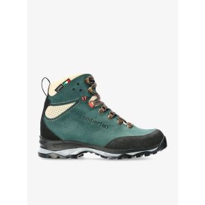Buty trekkingowe damskie Zamberlan Amelia GTX. Zielone buty trekkingowe Zamberlan, bez zapięcia. Za 781,99 zł.