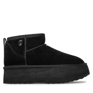 Śniegowce Liu Jo. Czarne buty zimowe Liu Jo, bez obcasa, bez zapięcia. Za 629,99 zł.
