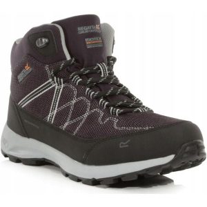 Buty trekkingowe damskie Lady Samaris Lite Regatta. Szare buty trekkingowe Regatta, bez zapięcia. Za 332,64 zł.