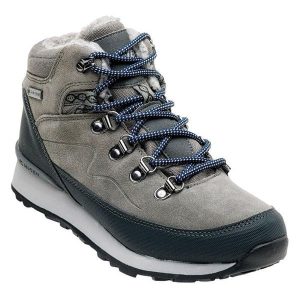Damskie Zamszowe Buty Do Chodzenia Midora. Niebieskie buty trekkingowe Hi-tec, z zamszu, bez zapięcia. Za 265,99 zł.