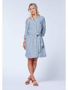 Polo Sylt Lniana sukienka w kolorze błękitnym rozmiar: 36. Niebieskie sukienki Polo Sylt, na co dzień, bez wzorów, ze lnu, bez kołnierzyka, bez ramiączek, midi, proste. Za 155,15 zł.