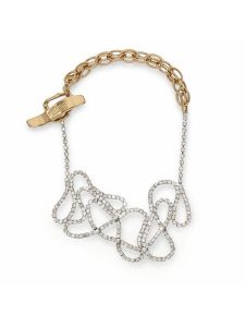 Weekend Max Mara Naszyjnik 2615751144650 Srebrny. Szare naszyjniki Weekend Max Mara, metalowe. Za 579,99 zł.