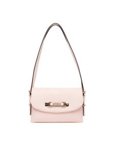 Guess Torebka HWBG96 44190 Różowy. Czerwone torebki klasyczne Guess, z aplikacjami, ze skóry, bez dodatków. Za 399,99 zł.