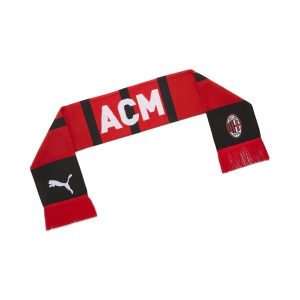 Szalik Essentials AC Milan PUMA. Białe szaliki Puma, na jesień, bez wzorów, z dzianiny. Za 109,00 zł.