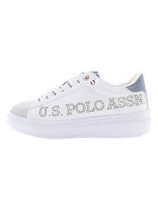 U.S. Polo Assn. Sneakersy w kolorze białym rozmiar: 41. Białe trampki U.S. Polo Assn., bez wzorów, bez zapięcia. Za 217,99 zł.