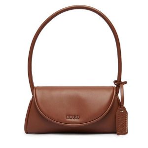 Torebka HUGO. Brązowe torebki klasyczne Hugo, bez wzorów, bez dodatków. Za 429,99 zł.