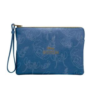 Torba na toaletę Cerda Disney Stitch. Niebieskie torby podróżne i sportowe CERDA, bez wzorów, z materiału. Za 160,50 zł.