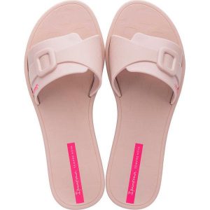 Klapki basenowe damskie Ipanema Clip Fem. Czerwone klapki Ipanema, bez wzorów, bez obcasa. Za 47,99 zł.