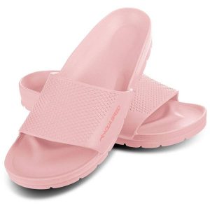 Klapki basenowe unisex Aqua Speed Oslo. Czerwone klapki Aqua-Speed, bez wzorów, bez obcasa. Za 59,99 zł.