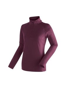 Maier Sports Bluza polarowa "Eva" w kolorze jagodowym rozmiar: 36. Różowe bluzy Maier Sports, bez wzorów, z materiału, bez kaptura. Za 157,73 zł.