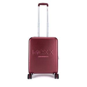 Walizka kabinowa MEXX. Czerwone walizki Mexx, bez wzorów. Za 279,99 zł.