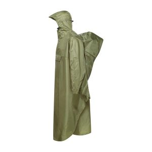 Peleryna trekkingowa z miejscem na plecak Fjord Nansen Backpacker Poncho. Zielone kurtki Fjord Nansen. Za 289,98 zł.