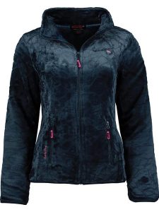 Geographical Norway Bluza polarowa "Univers Malabar" w kolorze granatowym rozmiar: S. Niebieskie bluzy Geographical Norway, s, bez wzorów, z polaru, bez kaptura. Za 91,77 zł.