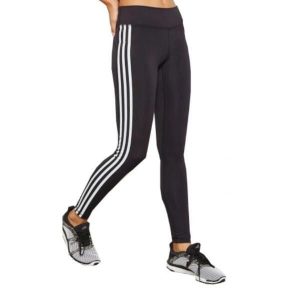 Damskie legginsy do biegania Adidas 3Stripes czarne. Czarne legginsy ADIDAS, bez wzorów. Za 276,40 zł.