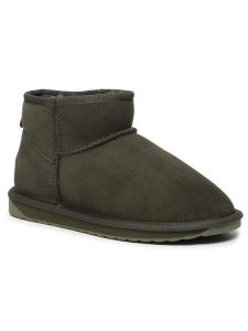 EMU Australia Śniegowce Stinger Micro W10937 Zielony. Zielone buty zimowe EMU Australia, ze skóry, bez obcasa, bez zapięcia. Za 669,99 zł.