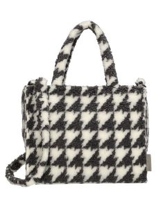 Beagles Torebka w kolorze biało-czarnym - 27 x 22 x 10 cm rozmiar: onesize. Białe torebki klasyczne Beagles, bez wzorów, z materiału, przez ramię, bez dodatków. Za 65,95 zł.