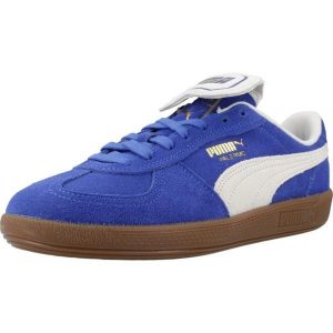 Buty PUMA YELLOW PREMIUM SUEDE Niebieski. Niebieskie buty trekkingowe Puma, z tkaniny, bez zapięcia. W wyprzedaży za 277,20 zł.
