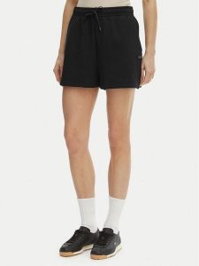 Lacoste Szorty sportowe GF9991 Czarny Regular Fit. Czarne spodenki sportowe Lacoste, bez wzorów, z bawełny. Za 249,99 zł.