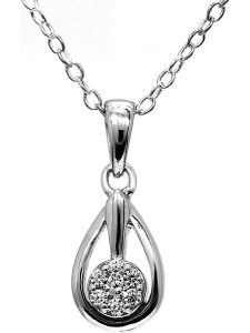 Vittoria Jewels Złota zawieszka z diamentami rozmiar: onesize. Szare zawieszki Vittoria Jewels, z diamentem, srebrne. Za 761,99 zł.