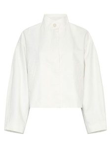 MOSS COPENHAGEN Kurtka przejściowa w kolorze białym rozmiar: XS/S. Białe kurtki Moss Copenhagen, s, bez wzorów, bez kaptura. Za 264,95 zł.