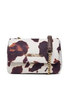 Valentino Torebka VBSA9D05COW Kremowy. Białe torebki klasyczne Valentino, bez wzorów, z materiału, bez dodatków. Za 589,99 zł.