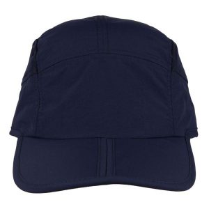 Czapka Z Daszkiem Unisex Dla Dorosłych Projekt Składany. Brązowe czapki Regatta, bez wzorów, z materiału. Za 86,99 zł.