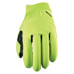 Rękawiczki żelowe XR-TRAIL - FLUO-ŻÓŁTE - XXL/12. Żółte rękawiczki FIVE GLOVES, bez wzorów, z lycry. Za 152,00 zł.