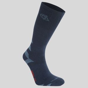 Skarpety turystyczne Craghoppers NosiLife Adventure Socks. Szare skarpetki Craghoppers, bez wzorów. Za 85,99 zł.