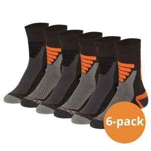 Skarpety turystyczne Xtreme 6-pack Multi zielony. Zielone skarpetki XTREME SOCKSWEAR, bez wzorów. Za 194,99 zł.