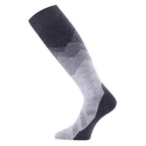 Skarpety narciarskie uniseks Lasting FWM 816 Merino 85%. Szare skarpetki LASTING, bez wzorów, z wełny. W wyprzedaży za 139,90 zł.
