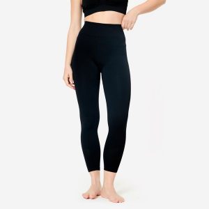 Legginsy do jogi 7/8 hot joga. Czarne legginsy KIMJALY, bez wzorów, z elastanu. Za 159,99 zł.