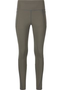 Damskie legginsy Athlecia Aliya. Zielone legginsy Athlecia, bez wzorów, z elastanu. Za 227,50 zł.