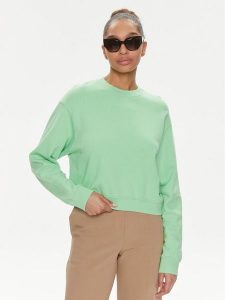 Replay Bluza W3104B.000.23650P Zielony Regular Fit. Zielone bluzy Replay, l, bez wzorów, z bawełny, bez kaptura. Za 399,99 zł.
