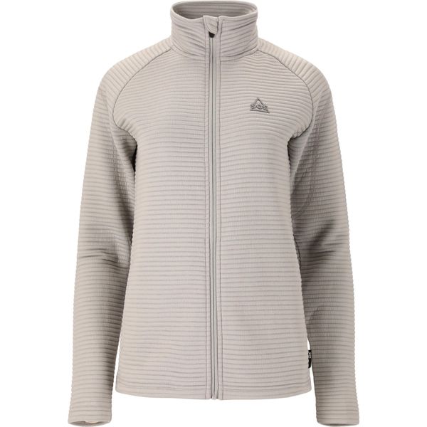 Polar zapinany na zamek błyskawiczny SOS Muju V1. Szare kurtki SOS, bez wzorów, z polaru, bez kaptura. W wyprzedaży za 318,00 zł.