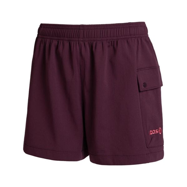 Damskie podstawowe spodnie sportowe BLIMEA W. Czerwone szorty Izas, bez wzorów, z nylonu, sportowe. Za 226,04 zł.