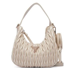 Torebka Guess. Żółte torebki klasyczne Guess, z aplikacjami, bez dodatków. Za 284,99 zł.