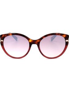 Longchamp Damskie okulary przeciwsłoneczne w kolorze złoto-brązowo-fioletowym rozmiar: 54. Brązowe okulary przeciwsłoneczne Longchamp. Za 239,95 zł.