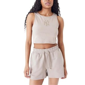 Top Nowy Zbiornik Upraw Mlb Le Era Neyyan Abrabr Damskie. Brązowe topy New Era, l, bez wzorów, z bawełny, sportowe, bez kołnierzyka, bez ramiączek. W wyprzedaży za 85,45 zł.