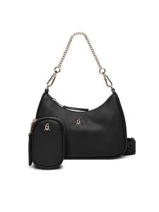 Steve Madden Torebka Bhabit SM13001828 Czarny. Czarne torebki klasyczne Steve Madden, bez wzorów, ze skóry, bez dodatków. Za 339,99 zł.