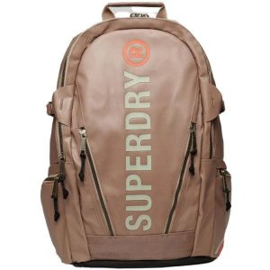 Plecak damski Superdry Tarp. Brązowe plecaki Superdry. Za 392,20 zł.