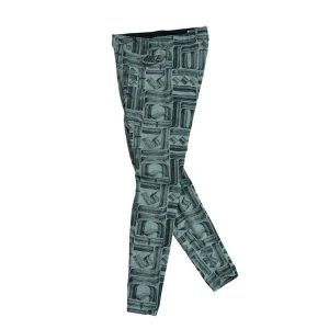 Legginsy damskie Just Do It szare. Szare legginsy Nike, bez wzorów, z materiału. Za 59,60 zł.