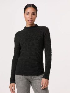 TAIFUN Sweter w kolorze czarnym rozmiar: 38. Czarne swetry oversize Taifun, bez wzorów, bez ramiączek. Za 166,88 zł.