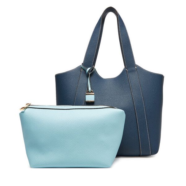 Torebka Aldo. Niebieskie torebki klasyczne ALDO, bez wzorów, bez dodatków. Za 189,99 zł.