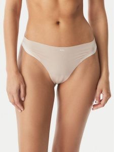 BOSS Biustonosz bezfiszbinowy 50556262 Beżowy jasny. Brązowe biustonosze Boss, bez wzorów, z syntetyku. Za 259,99 zł.